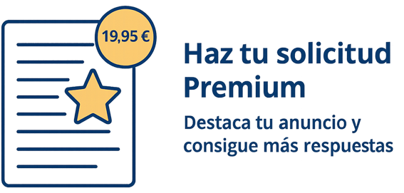 Haz tu solicitud Premium